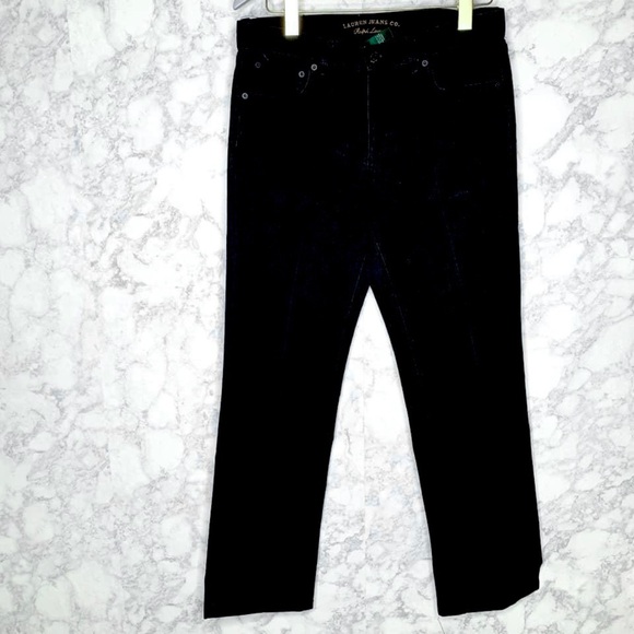 Ralph Lauren 90s Black Rhinestone Pocket Jeans Women’s 8 - Picture 3 of 10